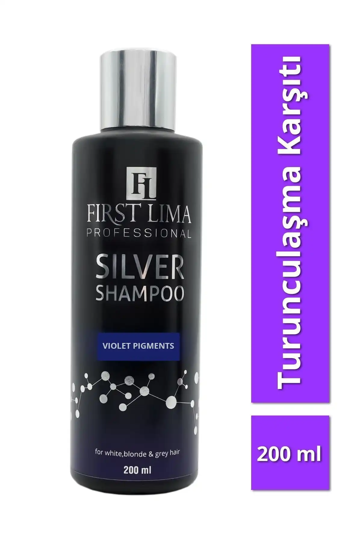 First Lima Professional: Turunculaşma Karşıtı Silver Şampuan ile Saç Renklerini Dönüştürün