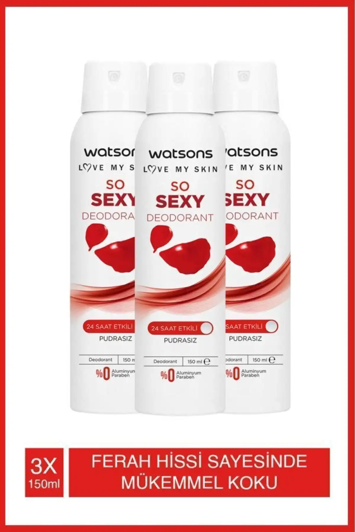 Watsons So Sexy Deodorant: Gün Boyu Ferahlık Sağlayan Eco-Friendly Seçenek