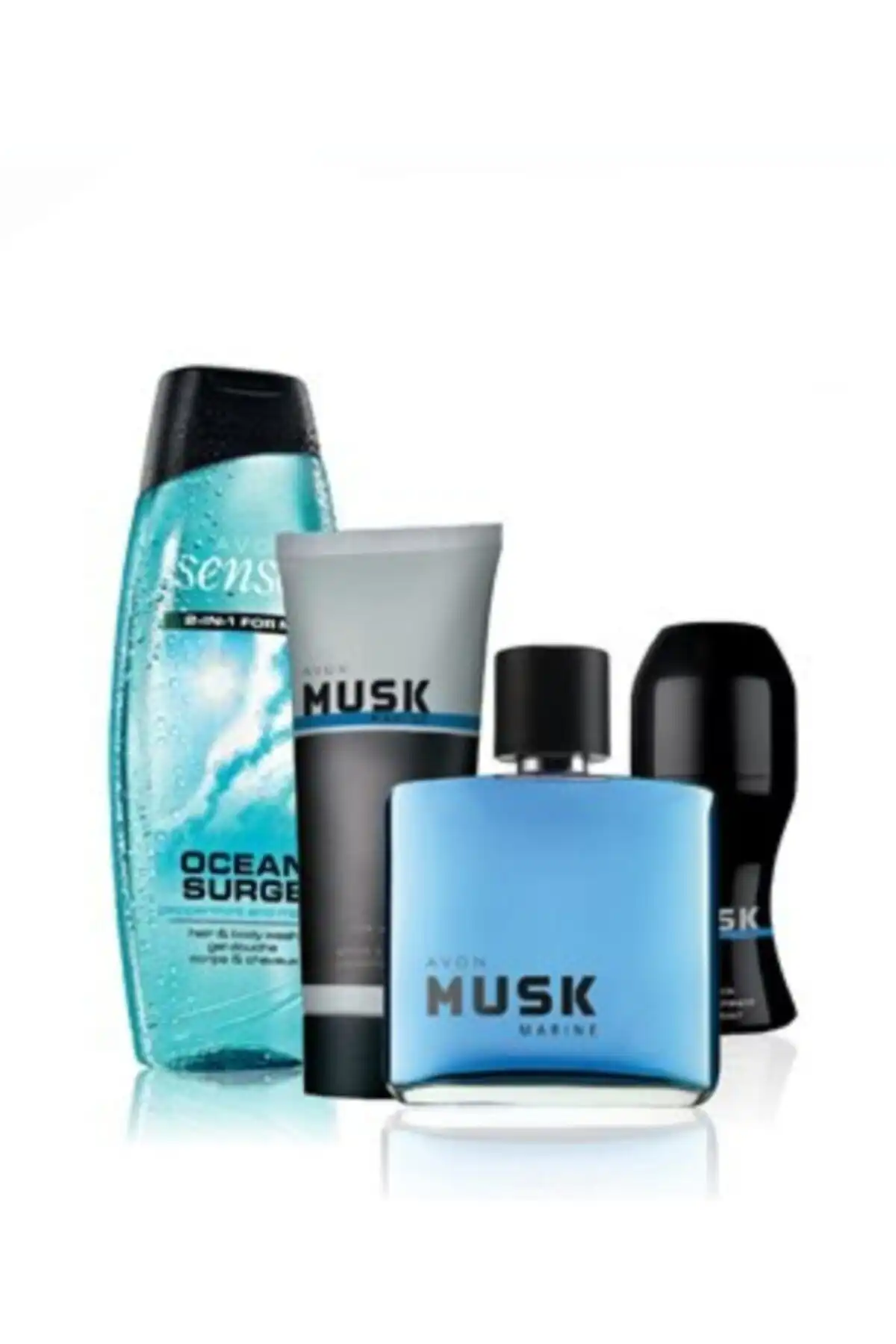Avon Musk Marine Erkek Parfüm Seti: Günlük Kullanım için Ferah Koku Alternatifi