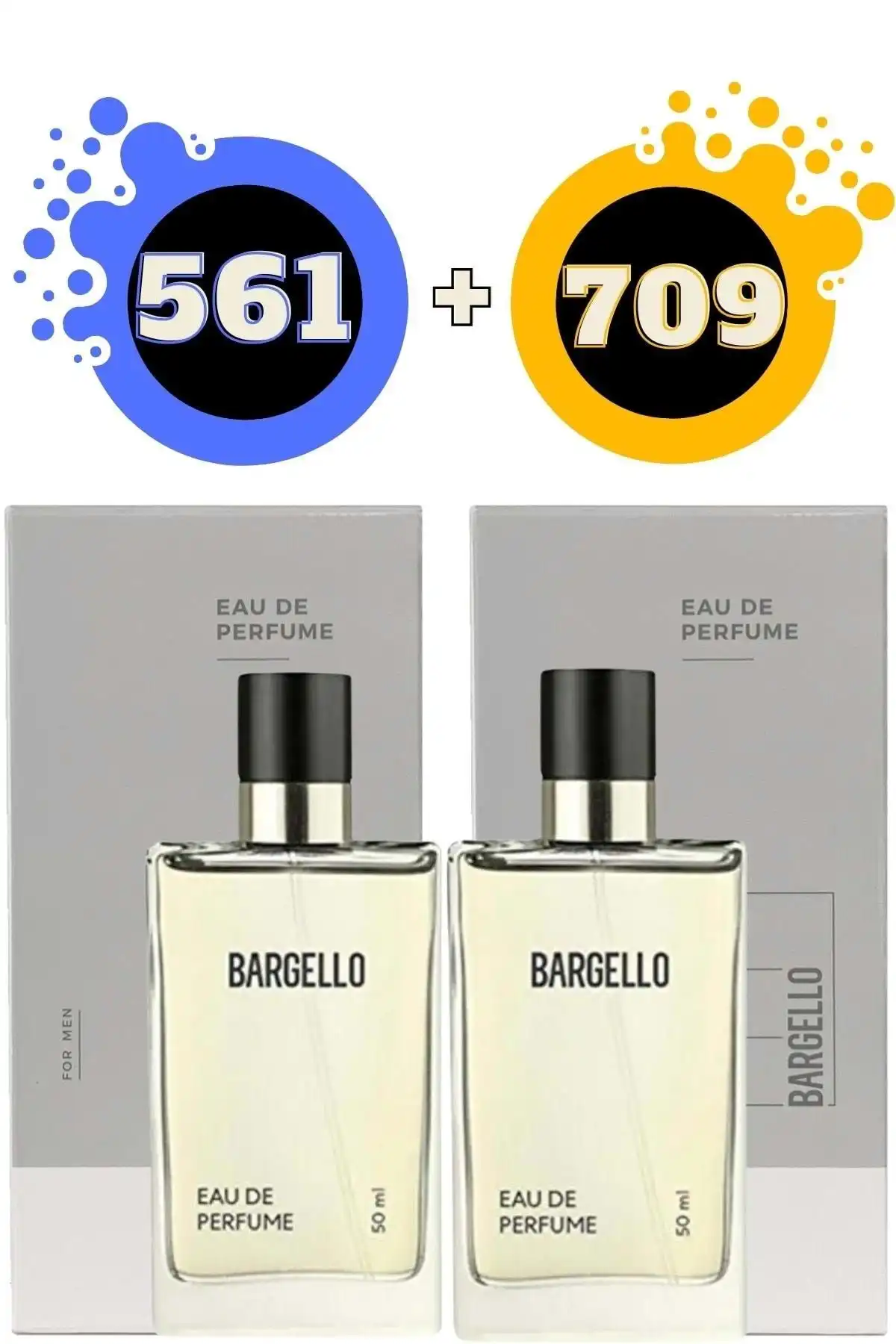 Bargello 561 ve 709 Erkek Parfüm Seti: Ferah ve Oryantal Koku Deneyimi