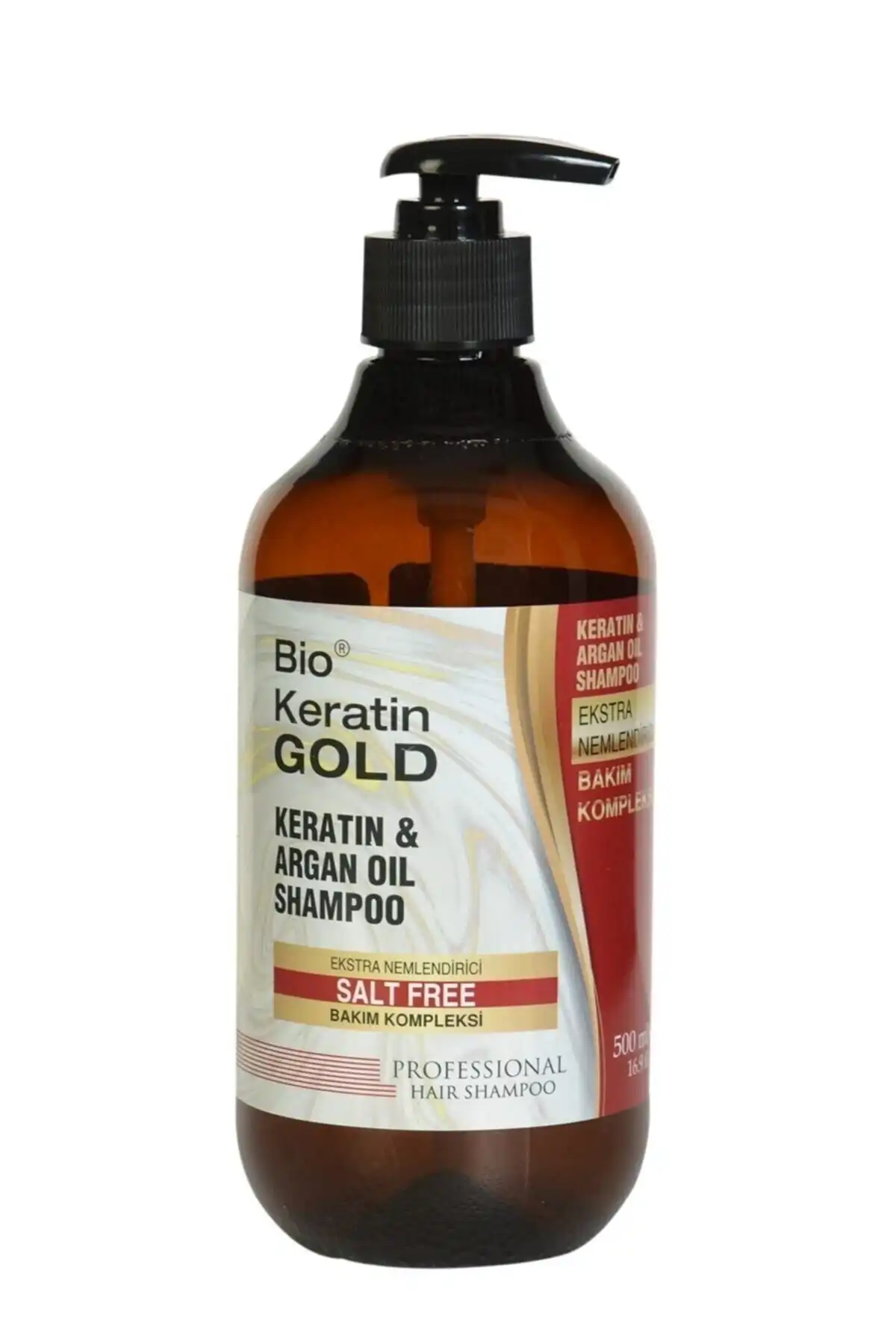 Bio Keratin Gold Argan Yağlı Tuzsuz Şampuan: İnce Telli Saçlar İçin Derinlemesine Bakım