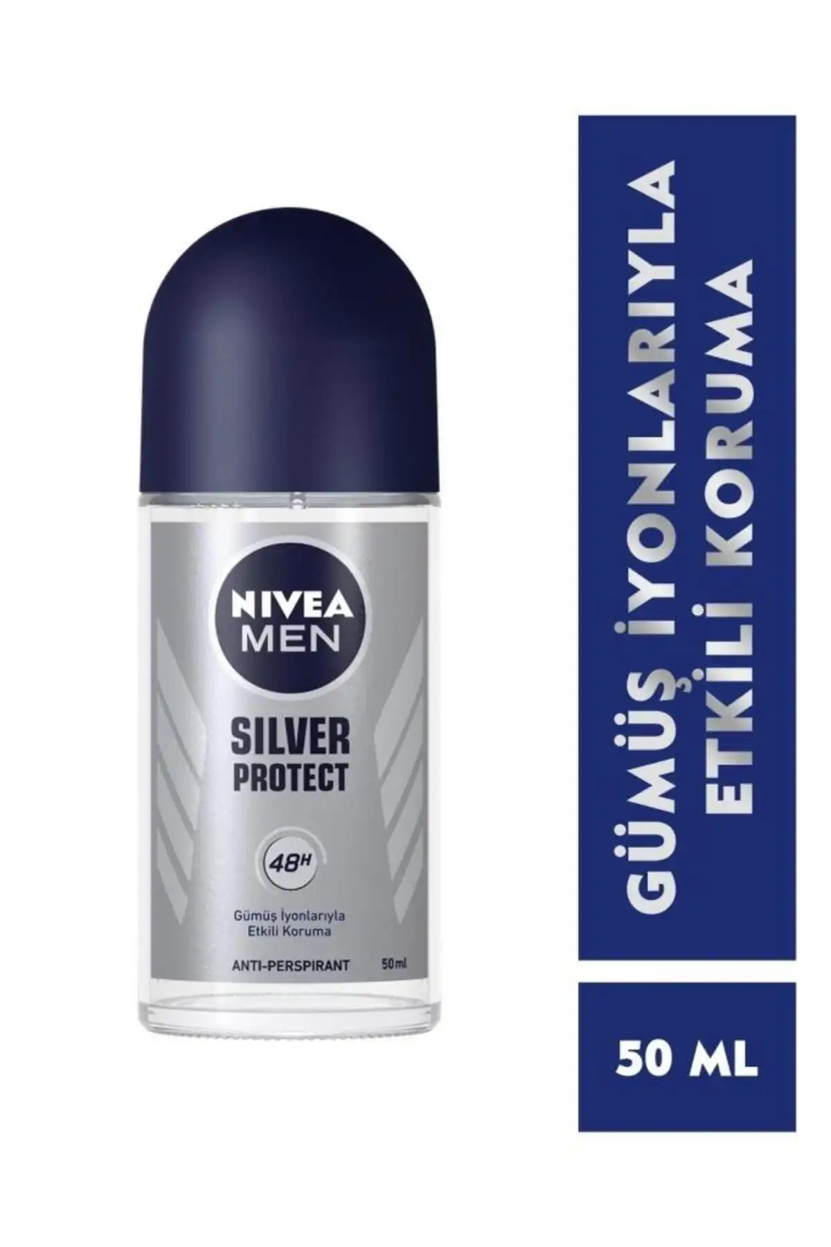 NIVEA Men Erkek Roll-on Deodorant Silver Protect: Etkili Koruma ve Ferahlık