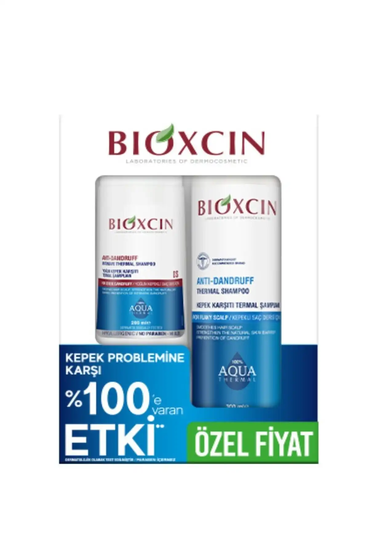 Bioxcin Aquathermal DS: Yağlı Saçlar için Kepeğe Karşı Etkili Şampuan Seti