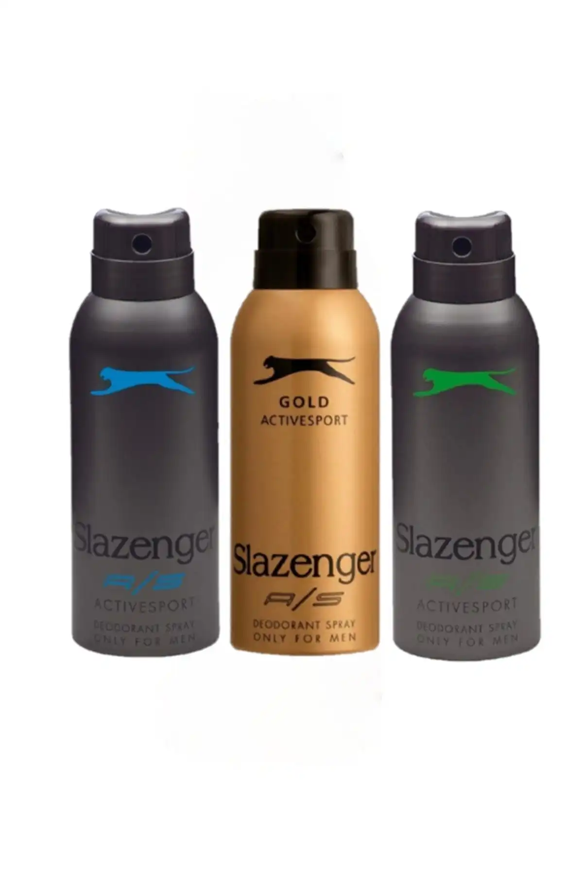 Slazenger Active Sport Gold Yeşil Mavi Deodorant Seti: Etkili ve Dayanıklı Seçenek