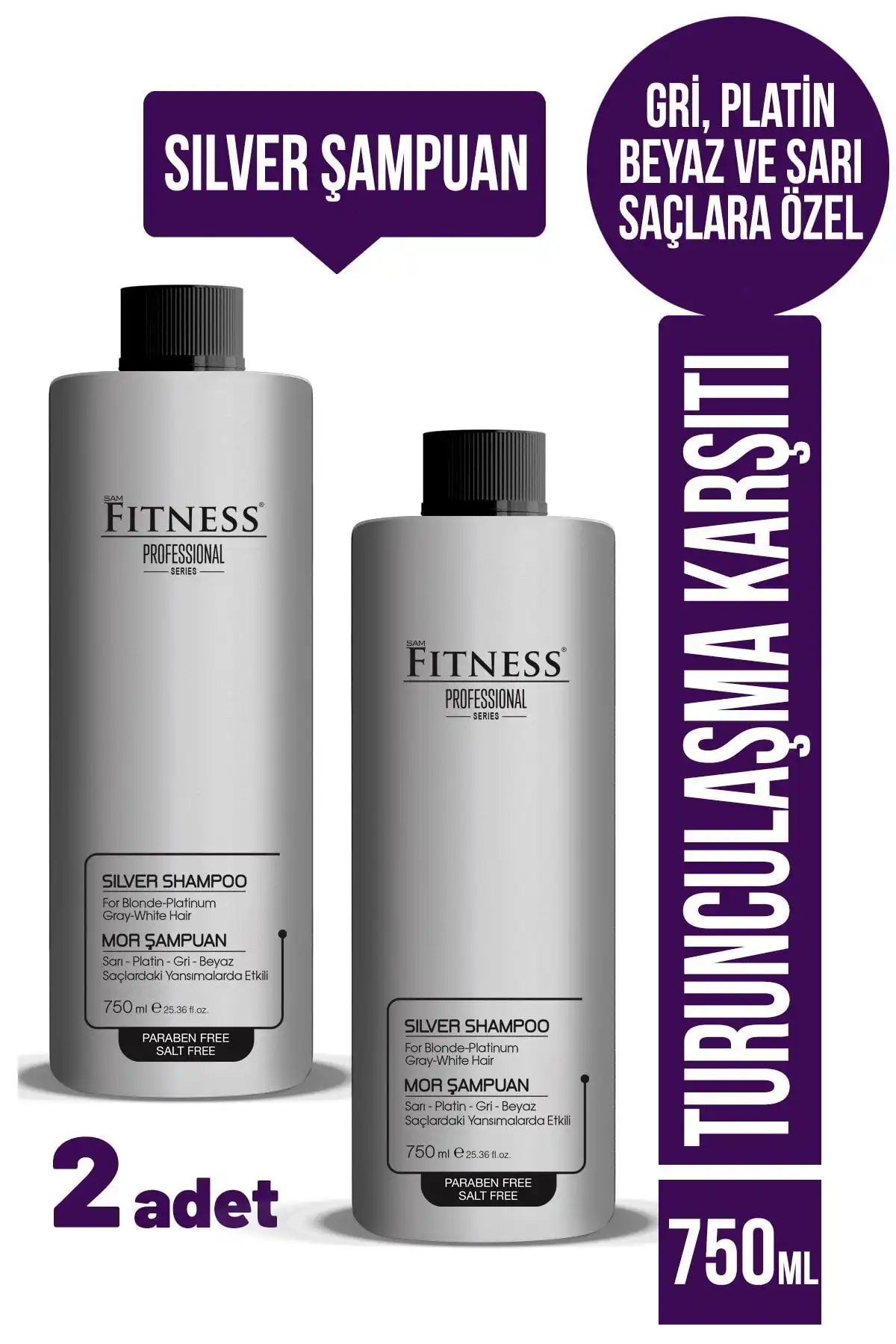 Fitness Professional Silver Mor Şampuan: Özellikleri ve Kullanıcı Yorumları
