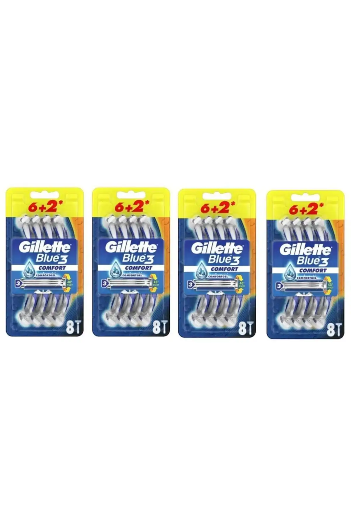 Gillette Blue3 Comfort Tıraş Bıçağı: Keskin Performansı ve Konforlu Tıraş Deneyimi