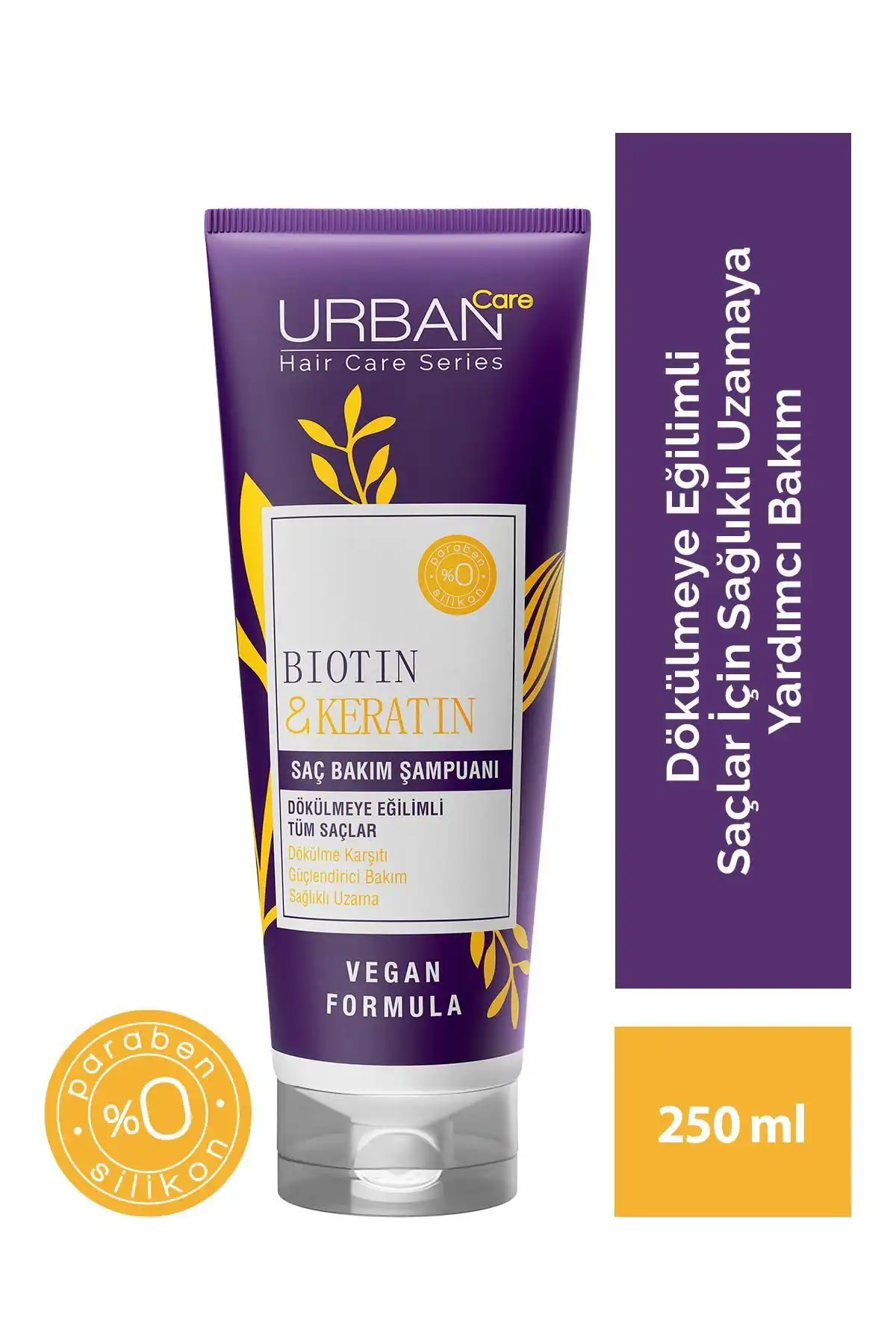 Urban Care Biotin & Keratin Şampuan: Dökülmeye Eğilimli Saçlar İçin Etkili Bakım Ürünü