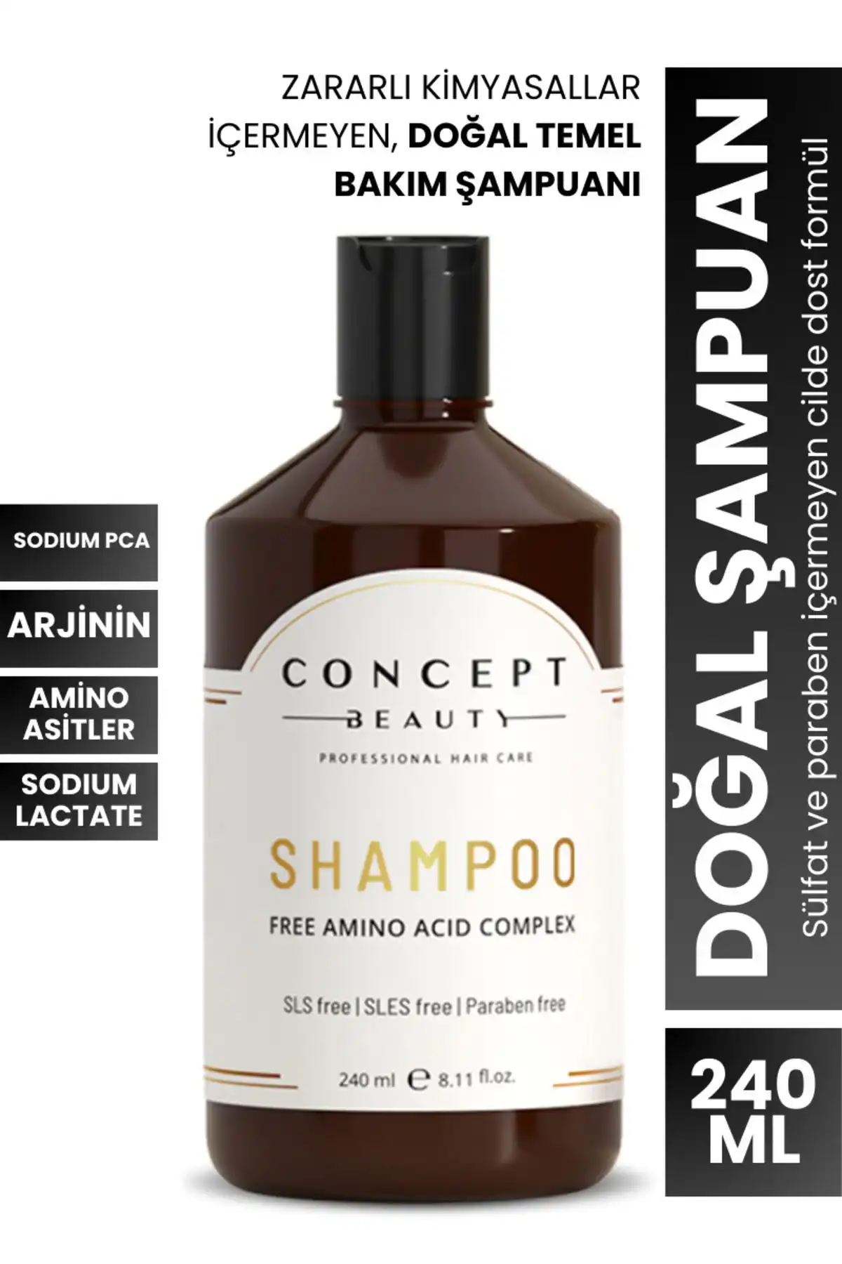 Concept Beauty Şampuan: Doğal ve Onarıcı Saç Bakım Ürünü Hakkında Bilgi