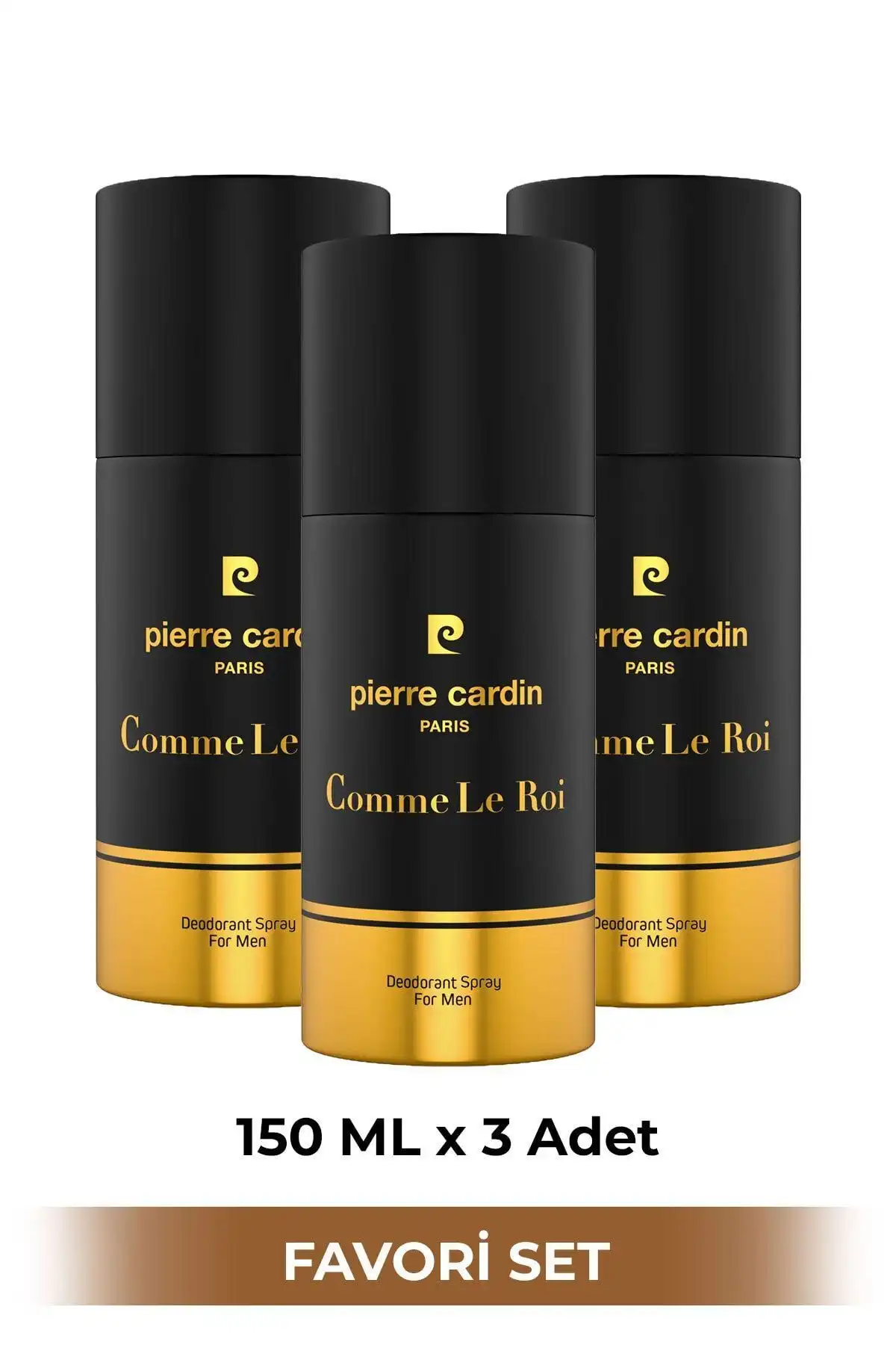 Pierre Cardin Comme Le Roi 150 Ml Erkek Deodorant Seti İle Karizmatik Duruş