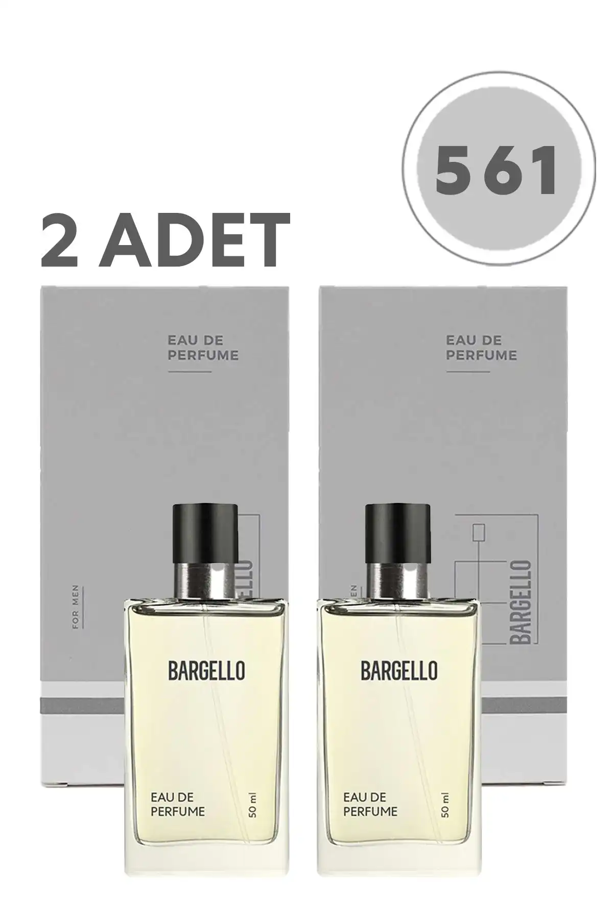 Bargello 561 Erkek Parfüm Seti: Kalıcı ve Ferah Kokular için İdeal Seçim