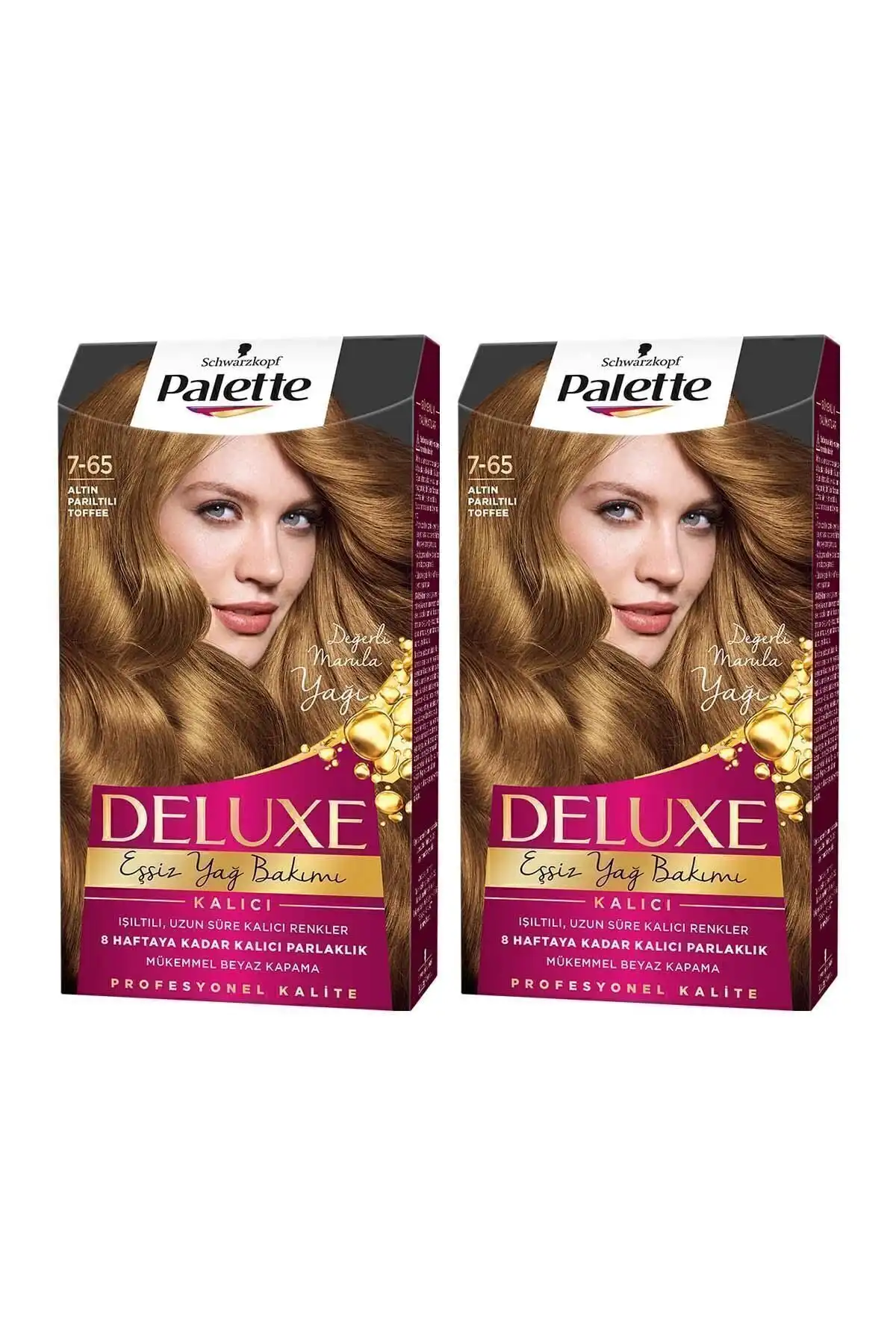 Palette Deluxe 7-65 Altın Parıltılı Toffee Saç Boyası Özellikleri ve Faydaları