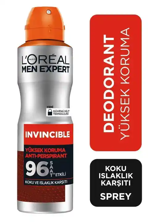 L'Oreal Paris Men Expert Invincible Anti Perspırant Deodorant 150 ml