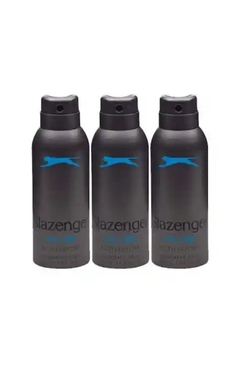 Slazenger Deodorant Active Sport Mavi 150ml X 3 Adet