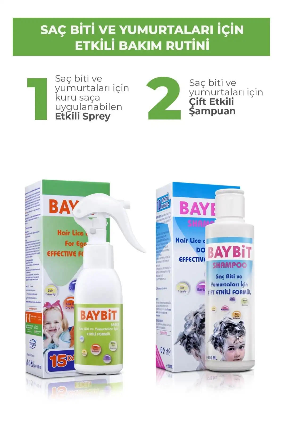 BAYBİT Saç Biti Spreyi ve Bitex Bit Spreyi Ürün Karşılaştırması Hakkında Detaylı Bilgi
