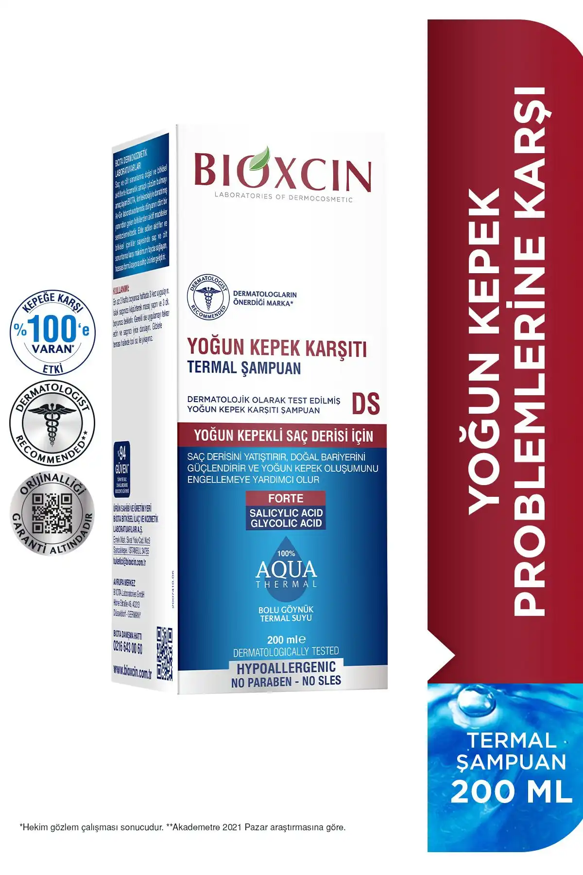 Bioxcin Aqua Thermal ve Maru.Derm: Kepek Karşıtı Şampuanların İncelemesi ve Karşılaştırması
