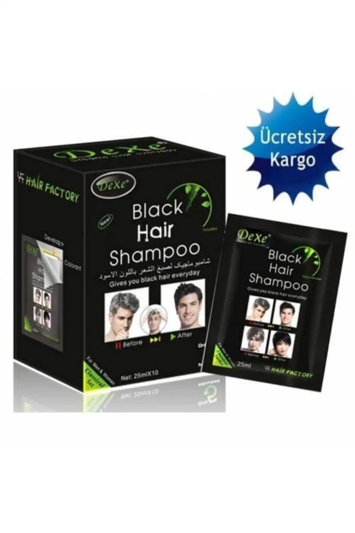 Dexe Beyaz Kapatıcı Şampuanı 25ml ve 400ml İncelemesi ve Karşılaştırması