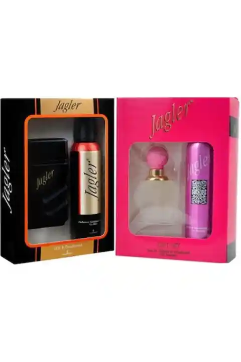 Jagler Parfüm Edt 60 Ml + 150 Ml Deodorant - Bayan Parfüm Set+ Parfüm Edt 90 Ml+150 Ml Deo