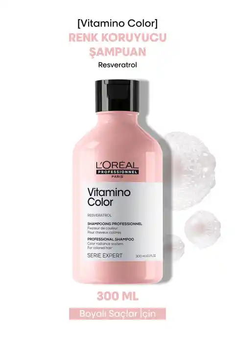 L'oreal Professionnel Serie Expert Vitamino Color Boyalı Saçlar Için Renk Koruyucu Şampuan 300ml