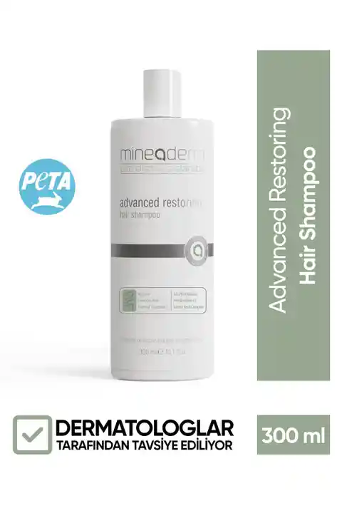 mineaderm Saç Dökülme Karşıtı Onarıcı Bakım Şampuanı Advanced Restoring Shampoo