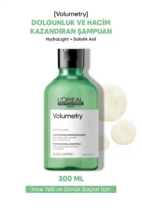 L'oreal Professionnel Serie Expert Volumetry Ince Telli Saçlar Için Hacim Veren Şampuan 300ml