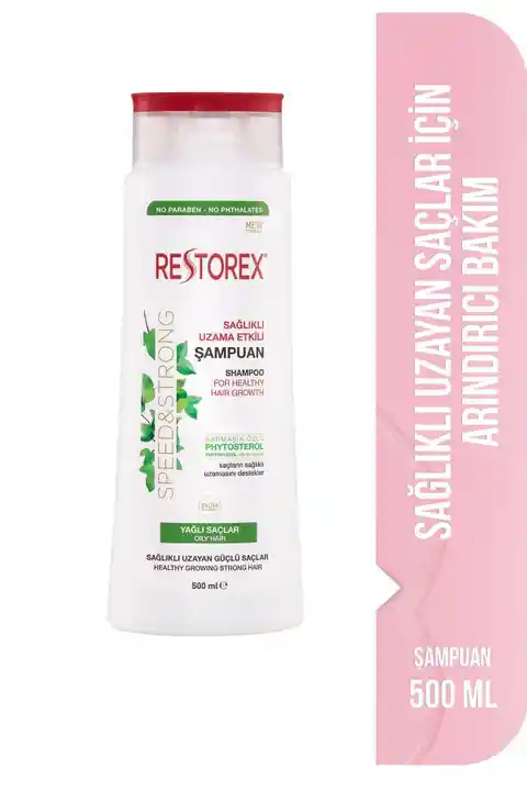 Restorex Yağlı Saçlar Için Bakım Şampuanı 500 ml