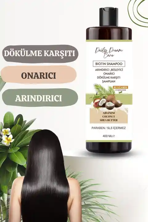 True Bee Daily Dream Series | Dökülme Karşıtı Arındırıcı Biotin Şampuan 400 ml