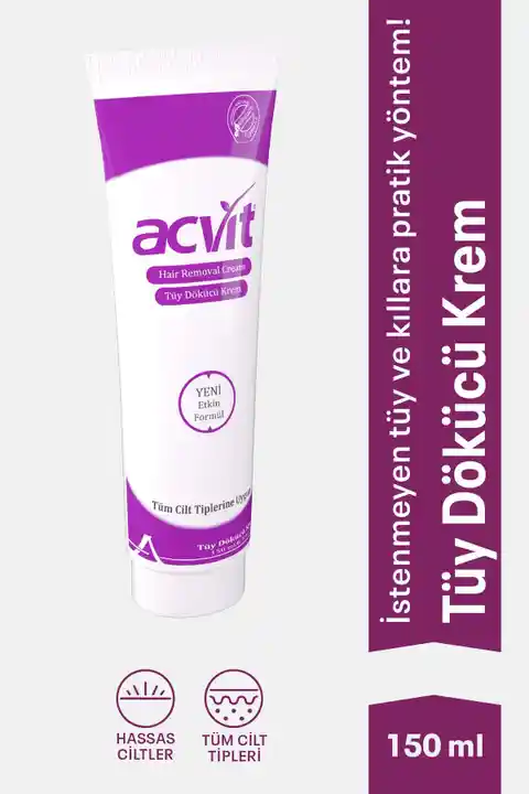Acvit Tüy Dökücü Krem 150 ml