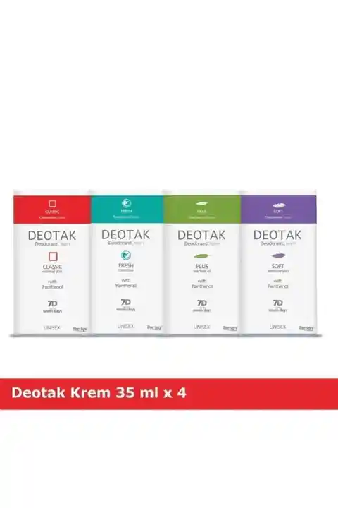 Deotak Krem Deodarant 4 Lü Karma