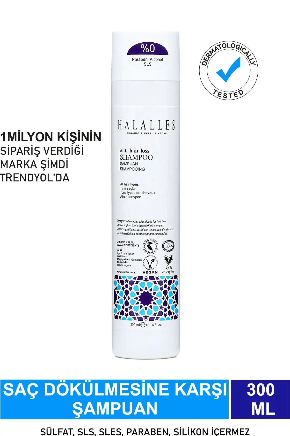 Halalles ve L'oreal Professionnel Dökülme Karşıtı Şampuan Karşılaştırması