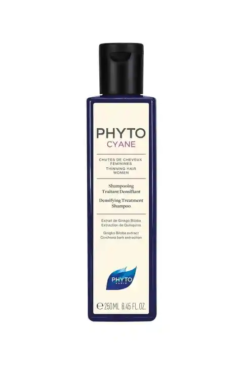 Phyto Phytocyane Shampoo Kadın Tipi Dönemsel Saç Dökülmesine Karşı Etkili Bitkisel Şampuan 250 ml
