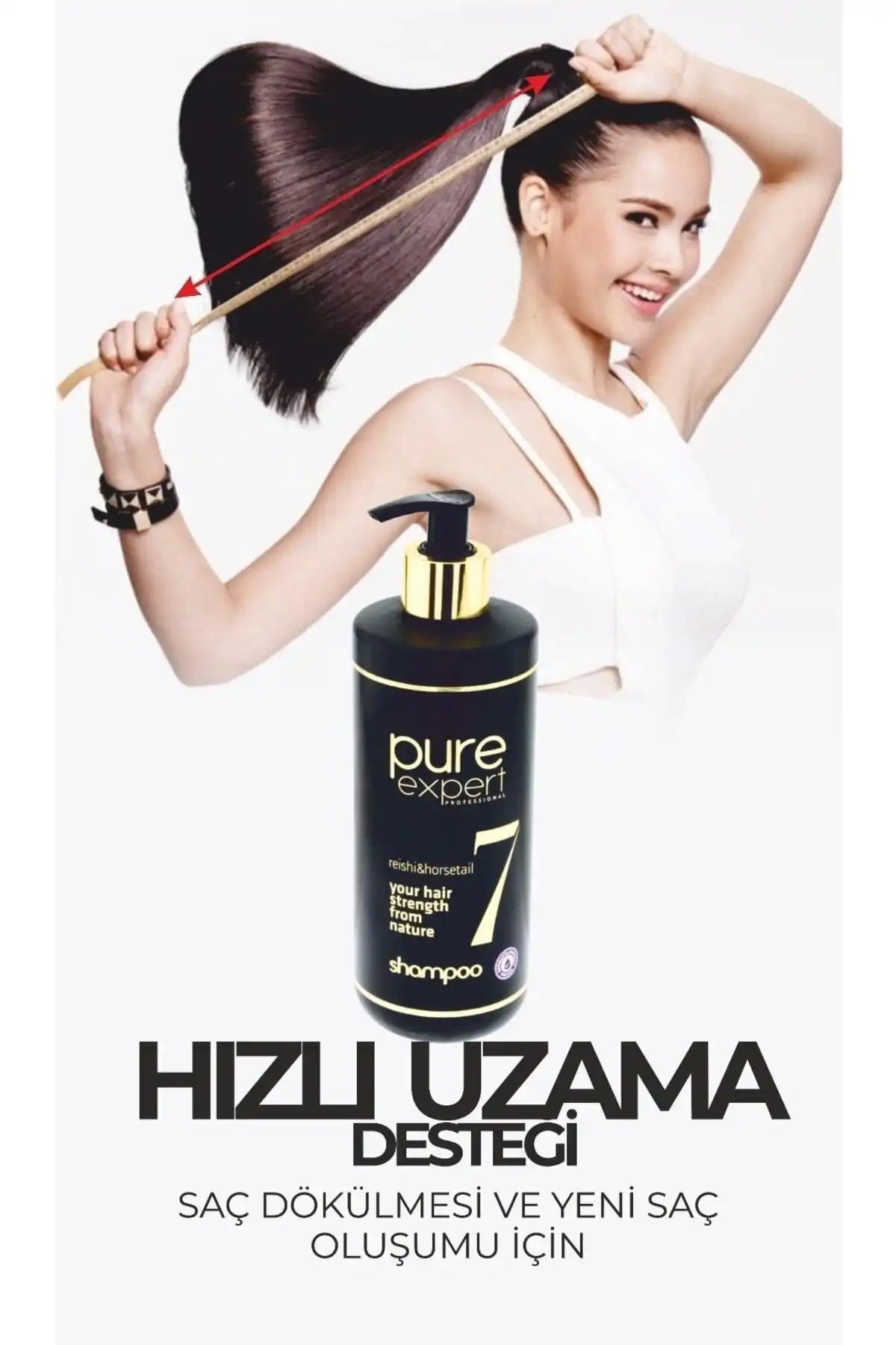 Pure Expert ve SheON Snake Oil Şampuanı: Hızlı Saç Uzatma Karşılaştırması