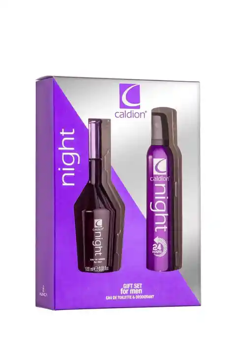 Caldion Night Erkek Parfüm Seti ( Edt 100 ml & Deodorant 150 Ml)