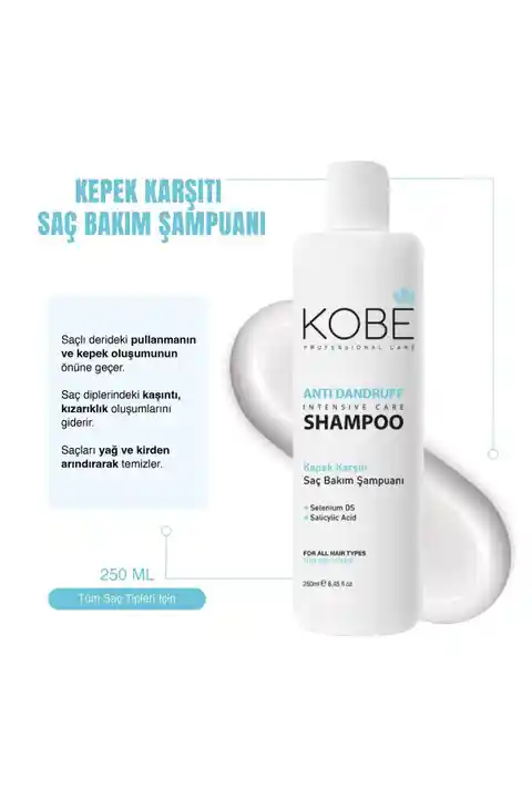 KOBE Kepek Kaşıntı Ve Pullanma Önleyici Bakım Şampuan 250 ml 8684091008422