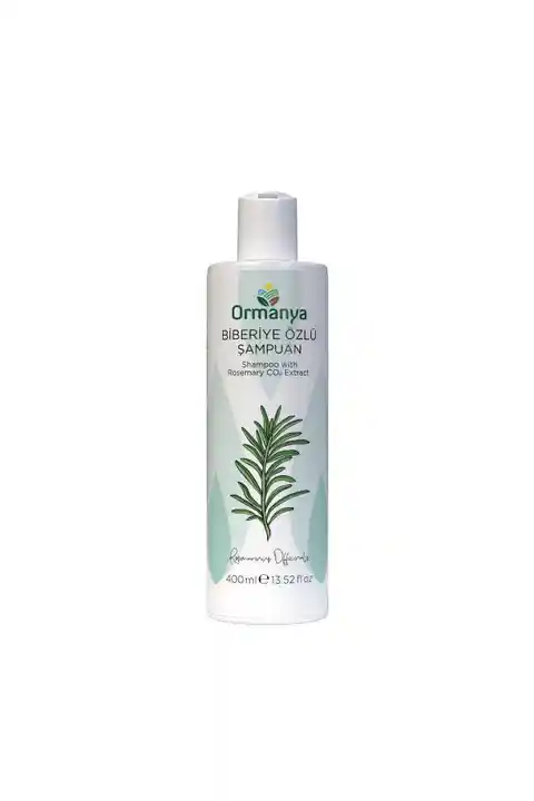 ORMANYA Biberiye Özlü Şampuan 400 ml (SLS-SLES-SÜLFAT-ALKOL-PARABEN IÇERMEZ.)