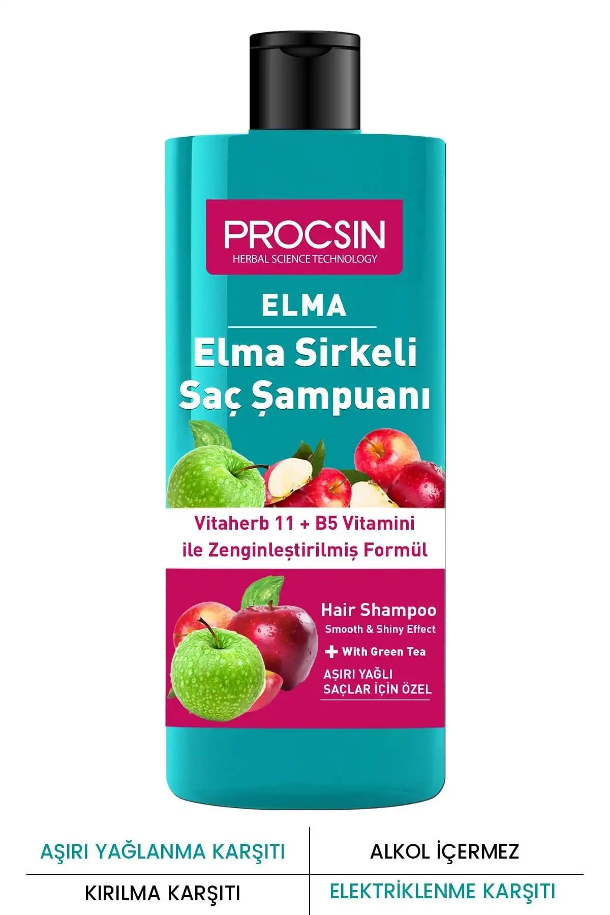 PROCSIN Elma ve Frambuaz Sirkesi Şampuanları Karşılaştırması: Yağlı Saçlar İçin En İyi Seçenekler