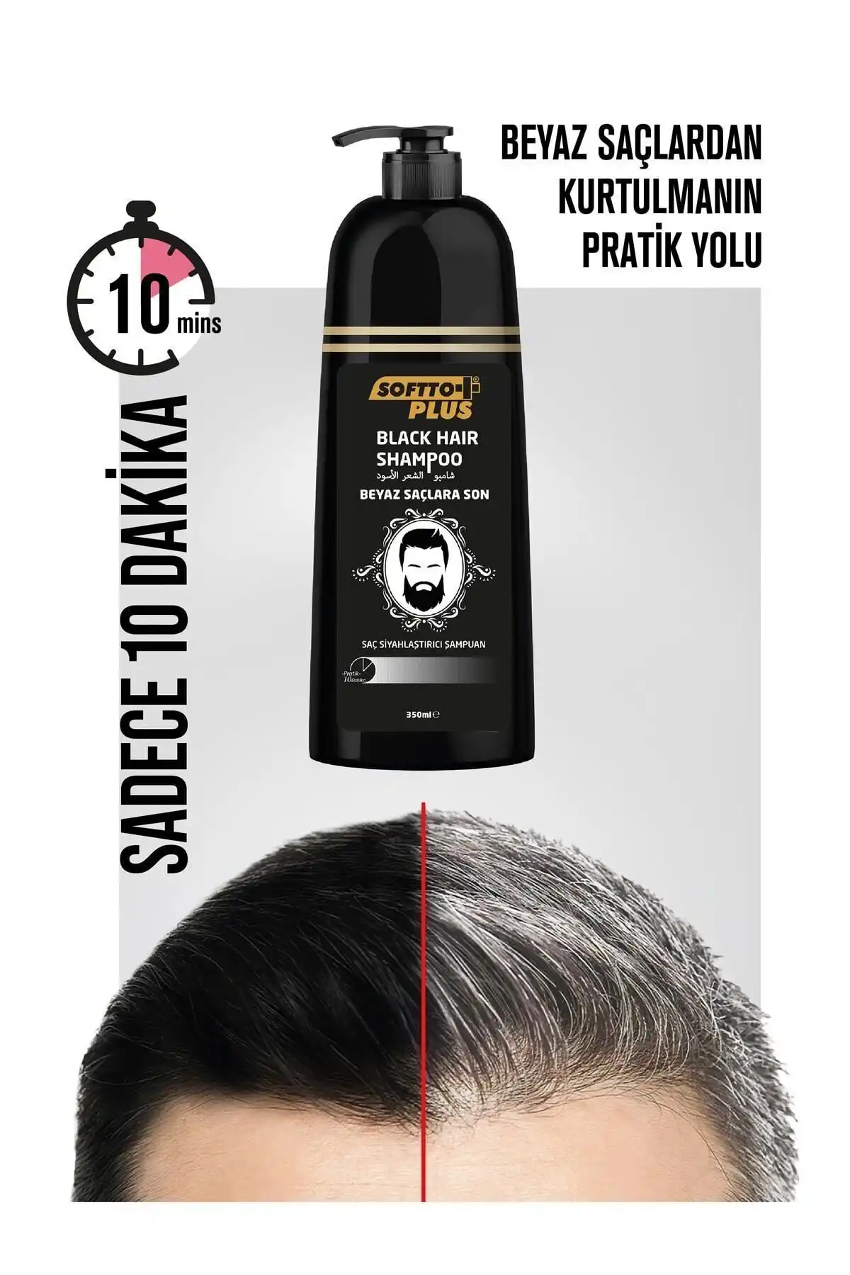 Softto Plus ve STOP WHITE Saç Siyahlaştırıcı Şampuan Karşılaştırması ve İncelemesi