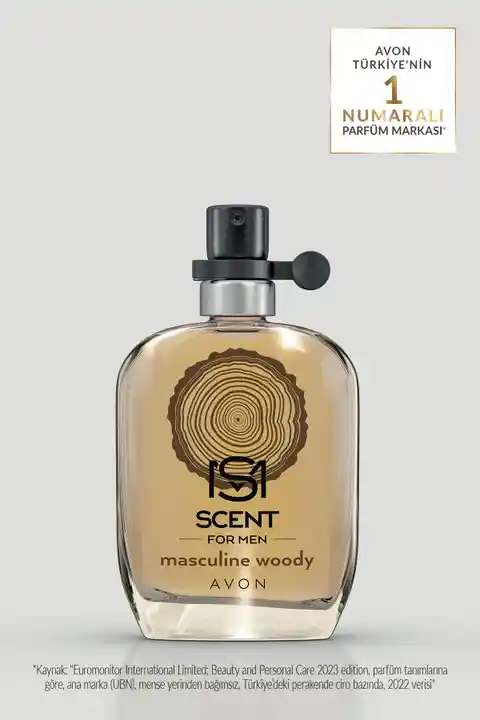 Avon Scent Masculine Woody Erkek Parfüm Edt 30 Ml.