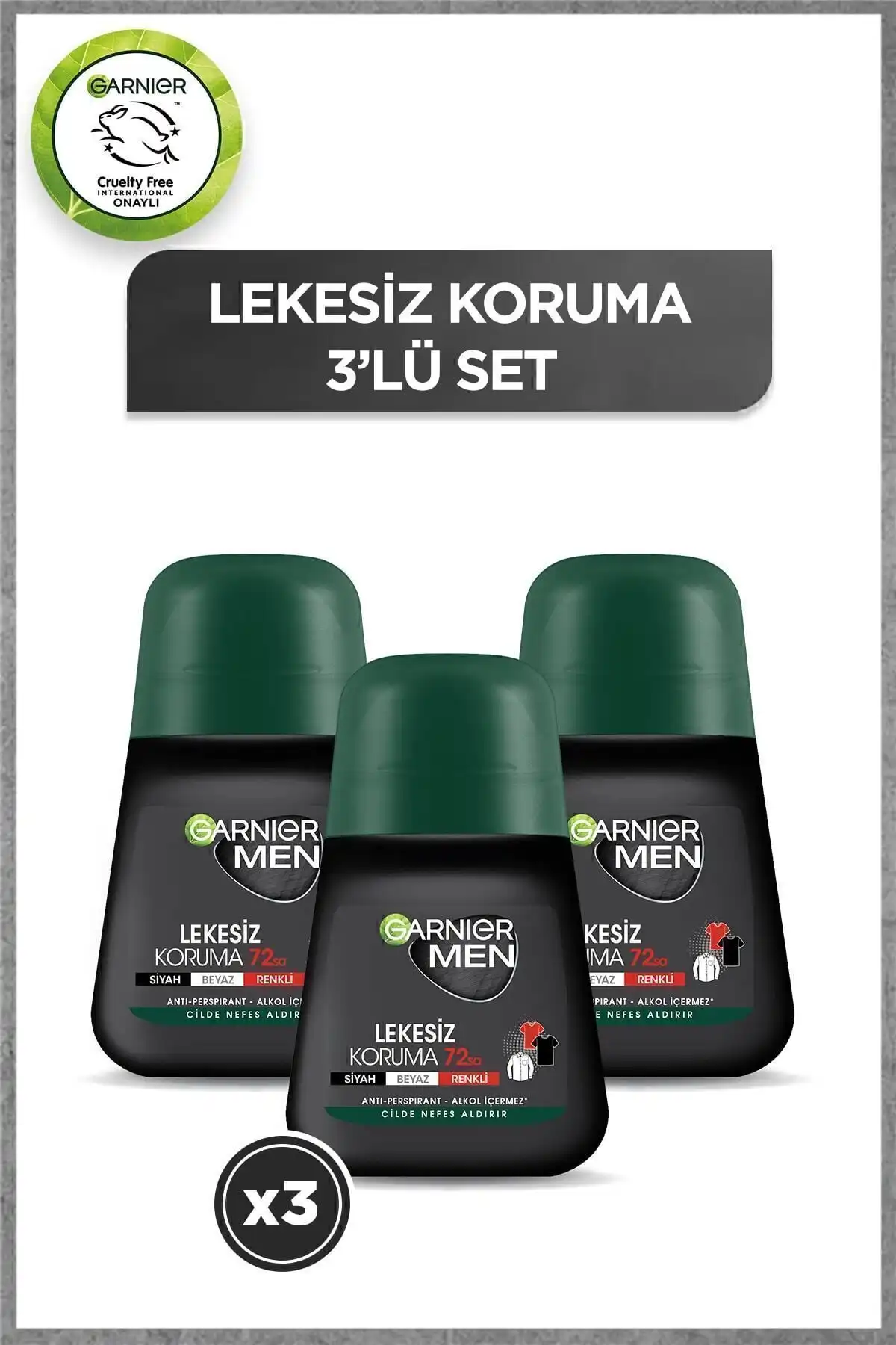 Garnier 3'lü Men Lekesiz Koruma Roll-on ve Ekstra Ferahlık Deodorant Karşılaştırması