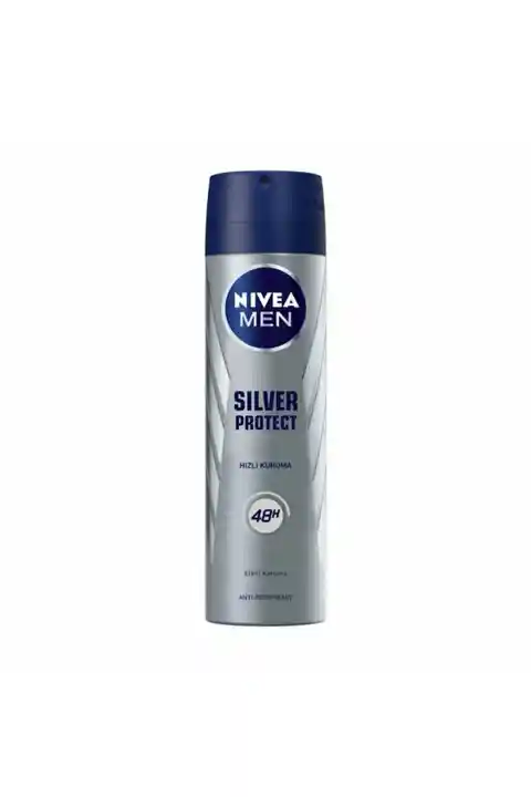 NIVEA Men Erkek Sprey Deodorant Silver Protect 150 ml