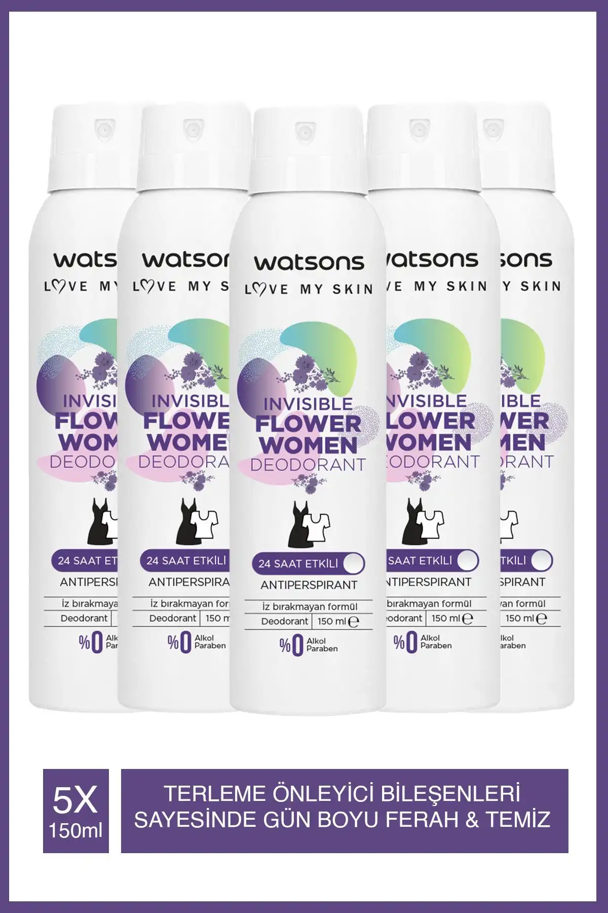 Watsons Invisible Flower ve Ocean Comfort Deodorant Karşılaştırması: Hangi Daha İyi?
