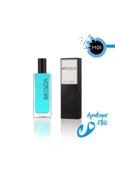 Brescia M01 Afrodizyak Etkili Erkek Parfümü 50ml