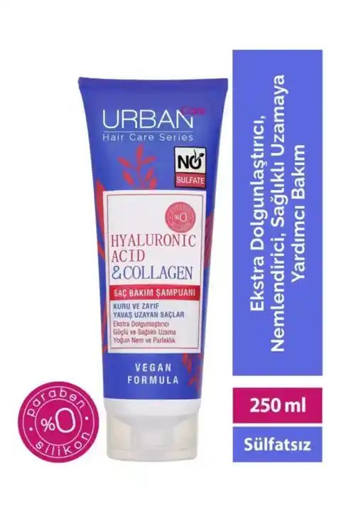 Urban Care Hyaluronic Acid&collagen Saç Bakım Şampuanı 250ml