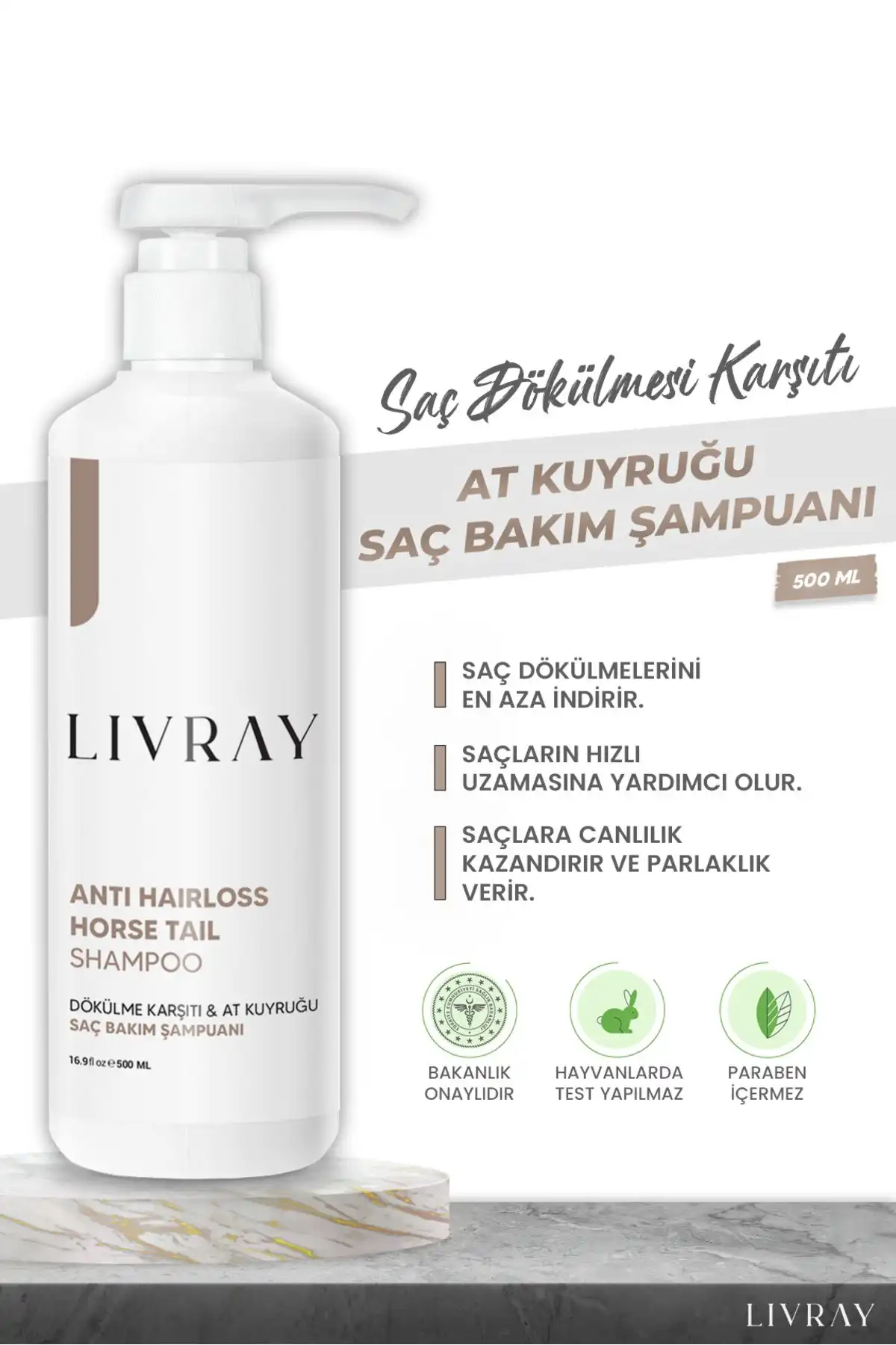 Livray At Kuyruğu ve ZENTO Şampuanları: Saç Sağlığı için İki Farklı Çözüm