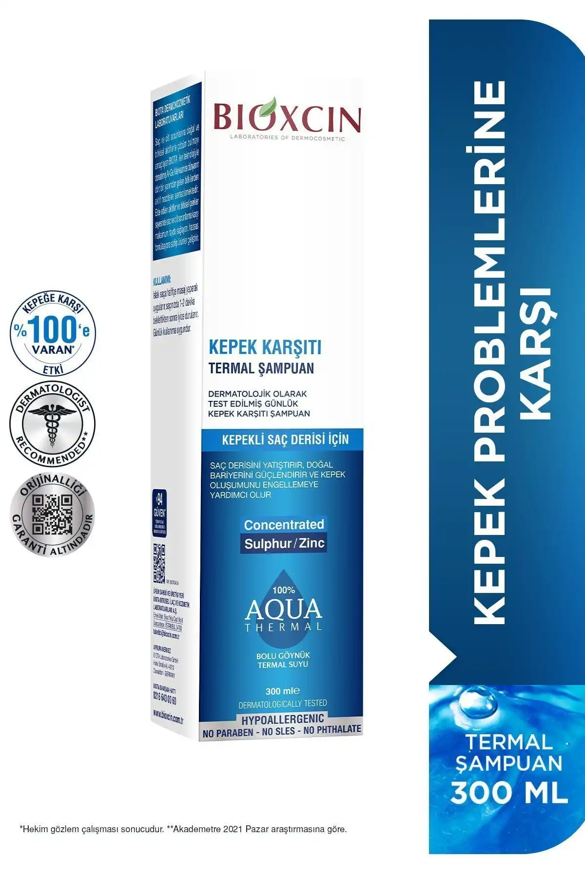 Bioxcin Aqua Thermal ve Laya Hair Care: Kepek Karşıtı Şampuan Karşılaştırması