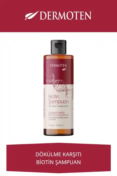 Dermoten Biotin Dökülme Karşıtı Şampuan 400 ml