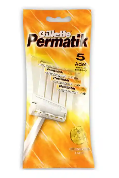 Gillette Permatik 5'li Poşet