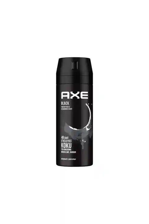 Axe Erkek Sprey Deodorant Black 48 Saat Etkileyici Koku 150 ml
