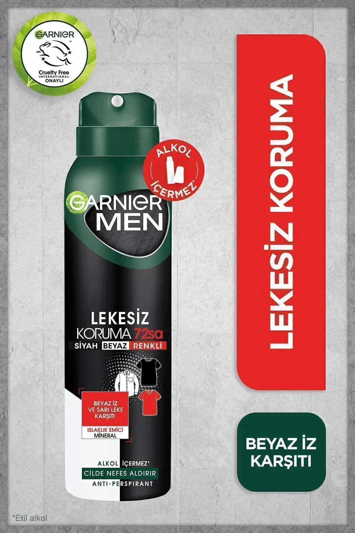 Garnier Erkek Lekesiz Koruma ve Men Ekstra Ferahlık Aerosol Deodorant Karşılaştırması