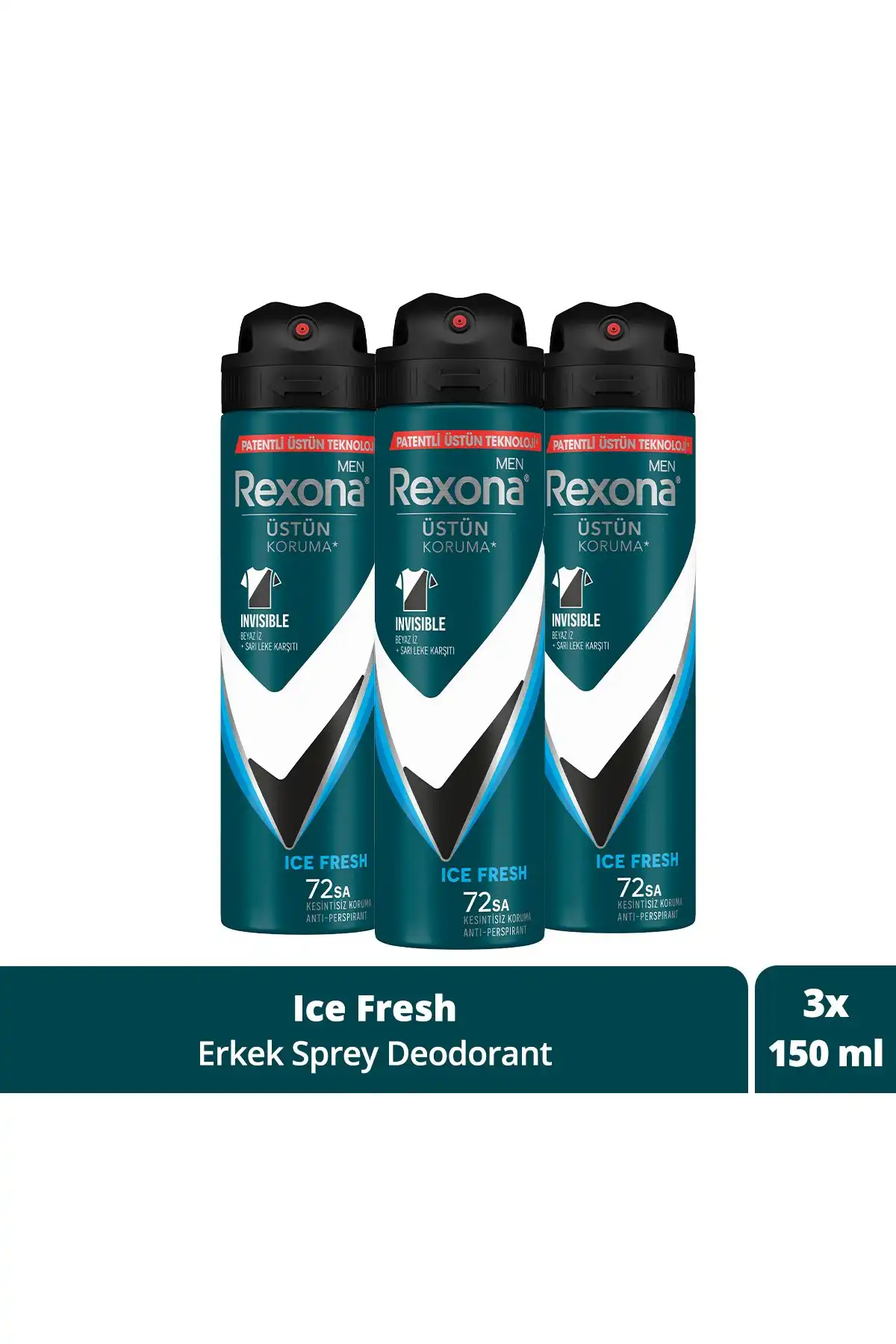 Rexona Erkek Sprey Deodorant Invisible Ice Fresh ve Ocean Deep Karşılaştırması