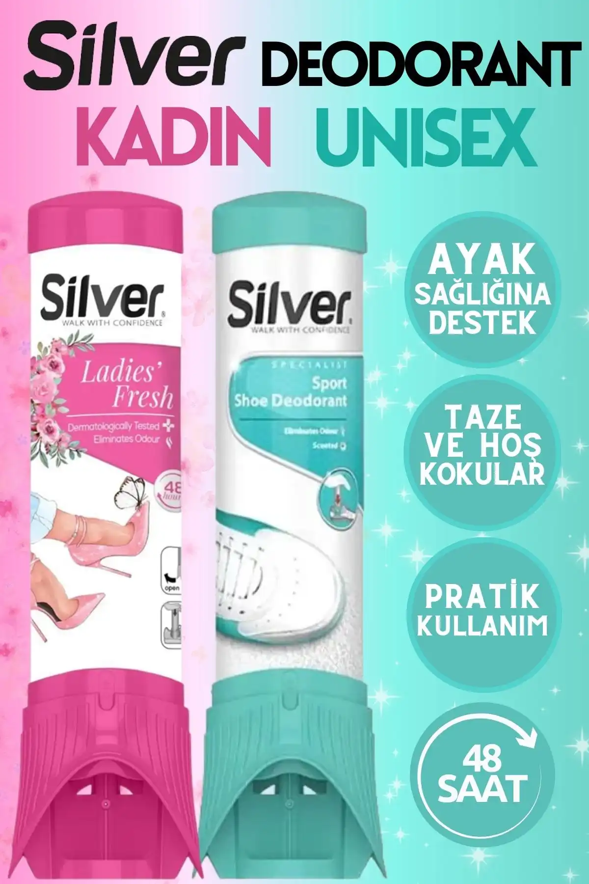 Silver Ayakkabı Deodorantları: Kadın ve Unisex Versiyonların Karşılaştırılması